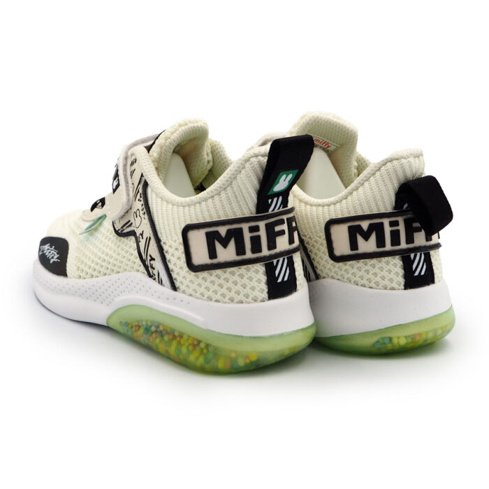 Miffy Gym Sneakers Sport Fitness Lace-Up Running For Man size 31 to 37 (B- 62487  White Mesh) - Image 4