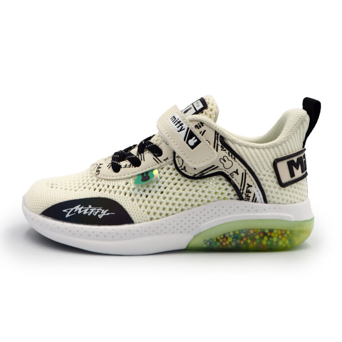 Miffy Gym Sneakers Sport Fitness Lace-Up Running For Man size 31 to 37 (B- 62487  White Mesh) - Image 6