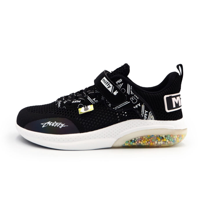 Miffy Gym Sneakers Sport Fitness Lace-Up Running For Man size 31 to 37 (B- 62487  Black Mesh) - Image 6
