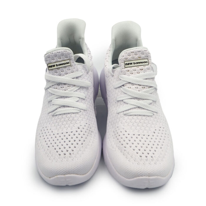 Sneakr Brethable Shoe for Man & Women - Light Weight , Casual - Walk in Shoes - Kasut.(WL813-02 - white) - Image 2