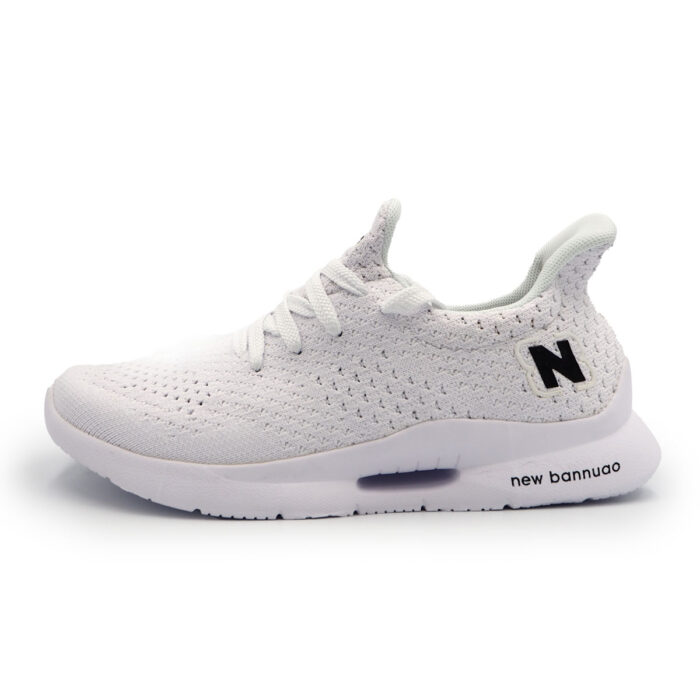 Sneakr Brethable Shoe for Man & Women - Light Weight , Casual - Walk in Shoes - Kasut.(WL813-02 - white) - Image 6