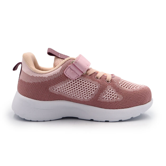 Soaring Style & Comfort: Pink Flying Fabric & Leather Shoes (Sizes 26-31 EUR) B- kx2228 Pink - Image 7