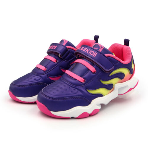 Kule Kids: Out-of-This-World Comfort in Purple Plum Running Shoes Boys & Girls (Sizes 29-31 EUR) ( (B- kx2006 - Purple Plum)