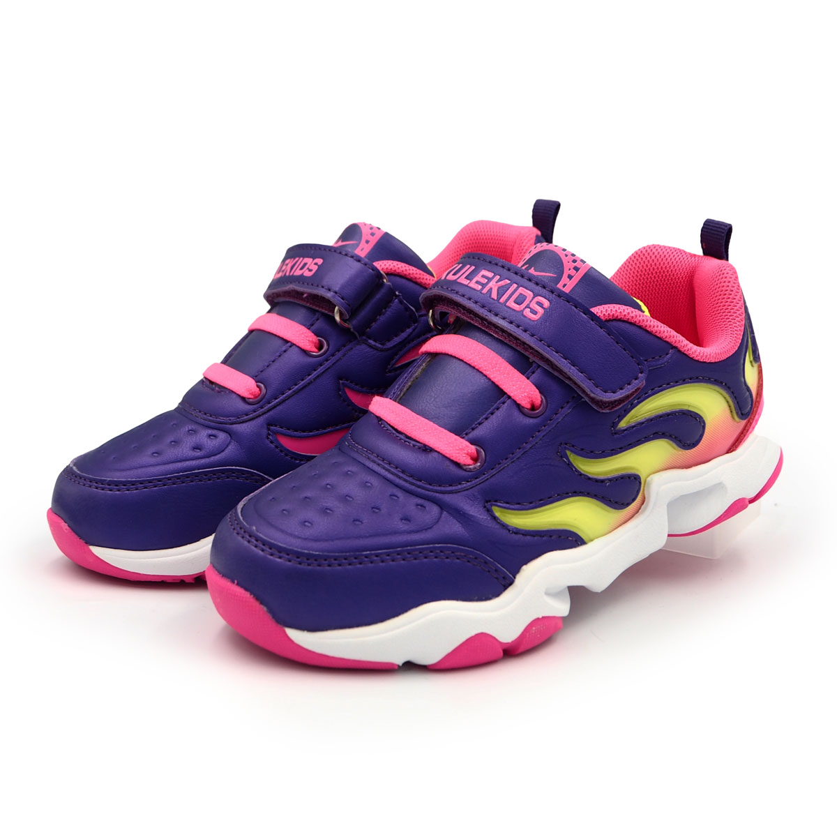 Kule Kids: Out-of-This-World Comfort in Purple Plum Running Shoes Boys & Girls (Sizes 29-31 EUR) ( (B- kx2006 - Purple Plum)