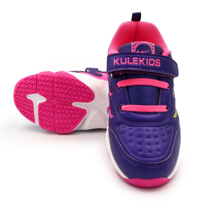 Kule Kids: Out-of-This-World Comfort in Purple Plum Running Shoes Boys & Girls (Sizes 29-31 EUR) ( (B- kx2006 - Purple Plum) - Image 5