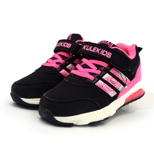 Kule Kids:Boys & Girls Casual Shoes Bold Style Meets Comfort in Black Plum (Sizes 26-31 EUR ) (B- Kx2079 - Black)
