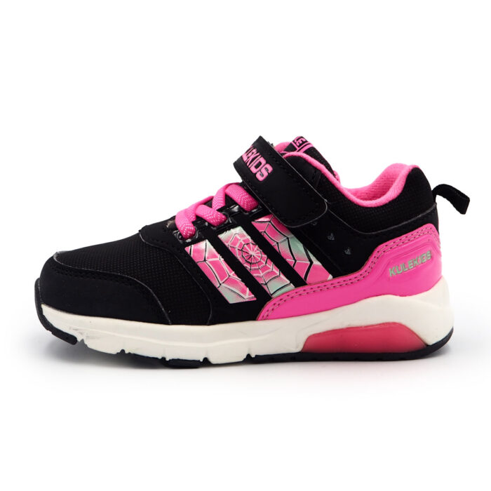 Kule Kids:Boys & Girls Casual Shoes Bold Style Meets Comfort in Black Plum (Sizes 26-31 EUR ) (B- Kx2079 - Black) - Image 6