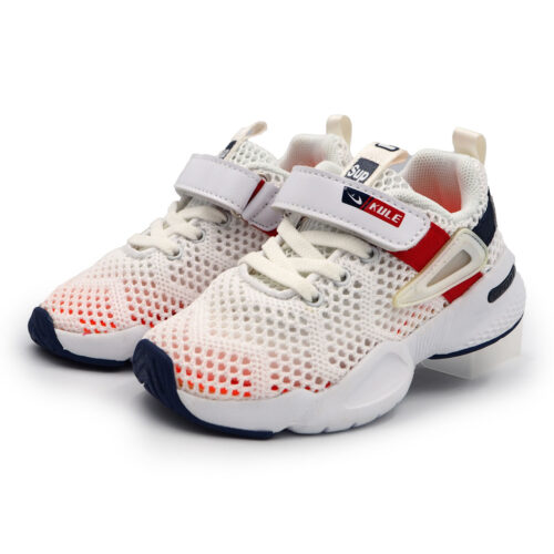 Kule Kids: Take Flight in Style with White Running Shoes for Boys & Girls Kids, Children  (B- Kx2156 - white)