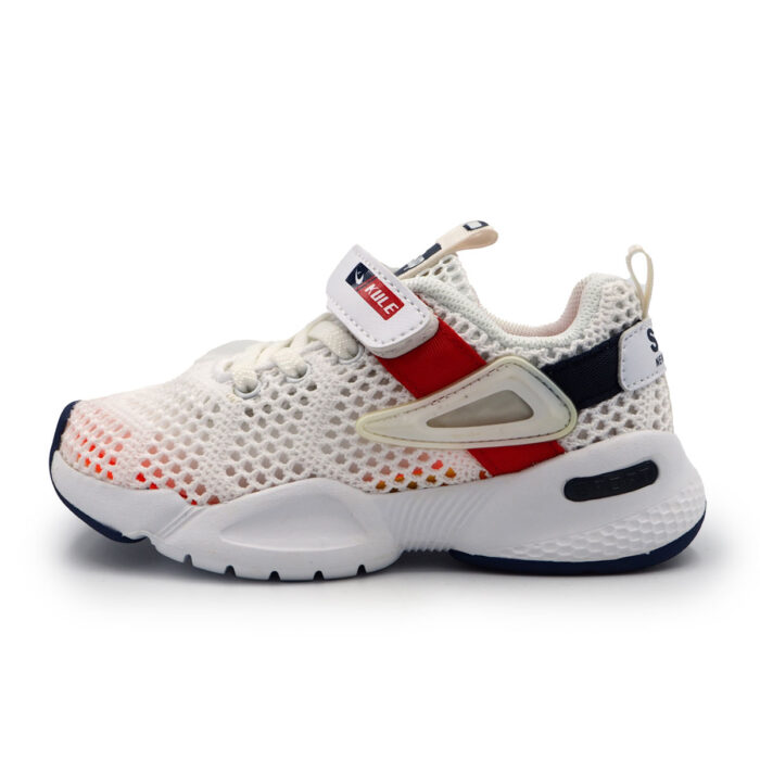 Kule Kids: Take Flight in Style with White Running Shoes for Boys & Girls Kids, Children  (B- Kx2156 - white) - Image 6