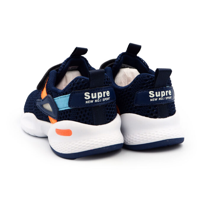 "Kule Kids: Running Shoes For Children Run Wild in Style with Dark Blue Flying Woven  (Sizes 26-31 EUR)  (B- Kx2156 - Blue)" - Image 4