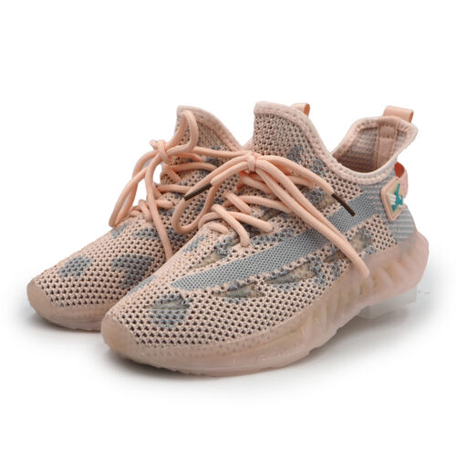 "Healthy Shoe for Children, Women, Girls - Conquer Comfort & Coolness in Pink Slip-On Sneakers (Sizes 32-37 EUR)(B- 21219 Pink) "