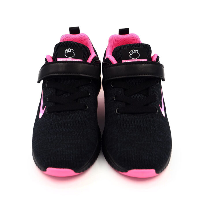 Black Pink Shoes for Ladies|girls|wanita- Casula Sneakers Women's Kasut (B- 1091728 - Black Pink) - Image 2