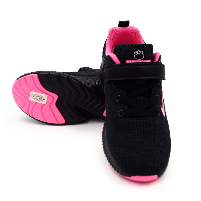 Black Pink Shoes for Ladies|girls|wanita- Casula Sneakers Women's Kasut (B- 1091728 - Black Pink) - Image 5