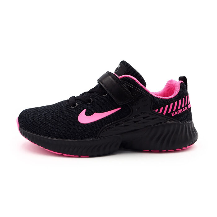 Black Pink Shoes for Ladies|girls|wanita- Casula Sneakers Women's Kasut (B- 1091728 - Black Pink) - Image 6