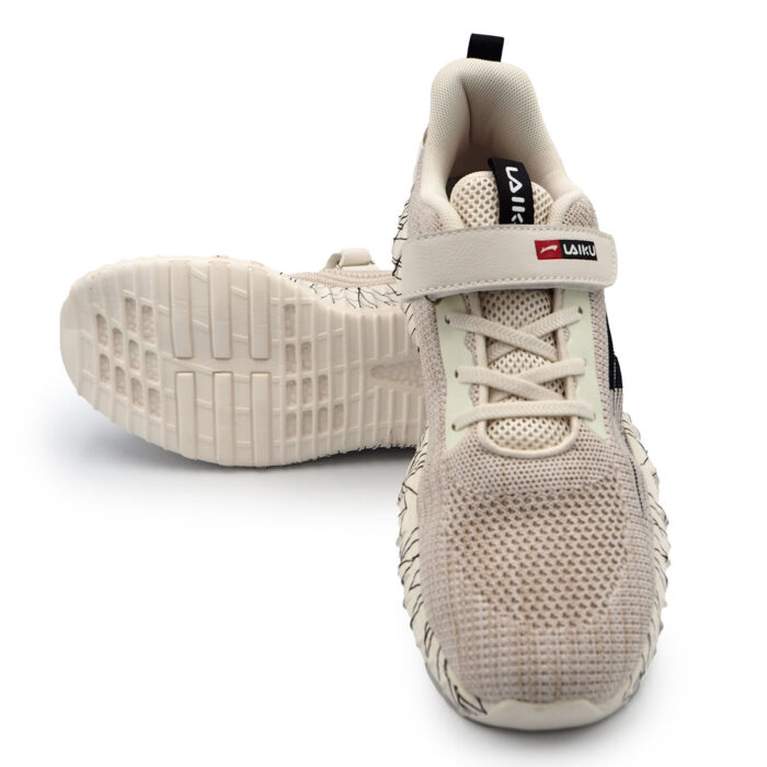 Breathable Beige Shoes for Men & Women , Sneaker Kasut Wanita - Perempuan - Lelaki (Sizes 38-42 EUR)(B- 1306 beige) - Image 5