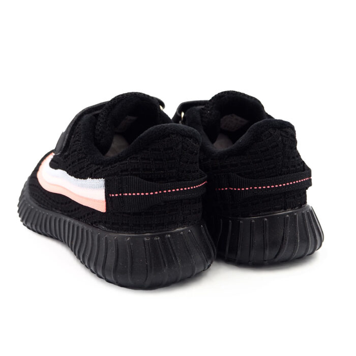 Laiku: Flying Fabric Shoes For Girls & Boys School Kasut, Casual Outings (Sizes 31-37 EUR)(B- 9508 Black) - Image 4