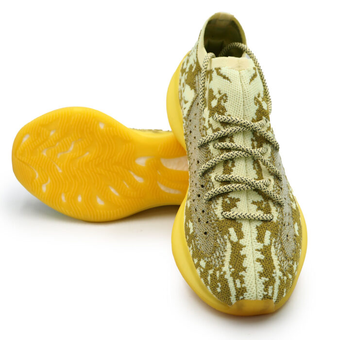 Shine Bright in Style: Yellow Glitter Slip-On Sneakers - Shoes for Man & Women Kasut, Wanita - (Sizes 36-39 EUR)A- 380-3 yellow - Image 5