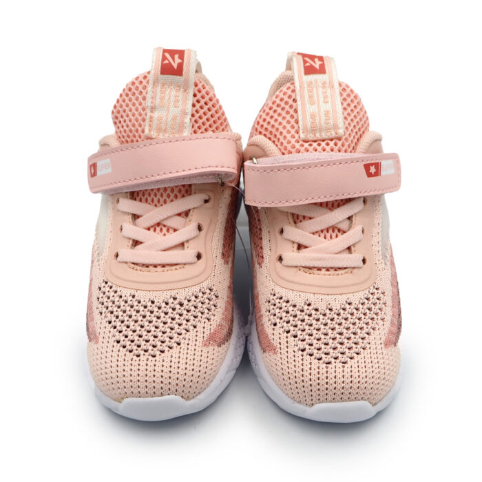 "Kule Kids: Breezy Fun in Pink Mesh Sneaker Shoes for Girls , Children, Kasut  (Sizes 26-31 EUR)B- kx2233 pink " - Image 2