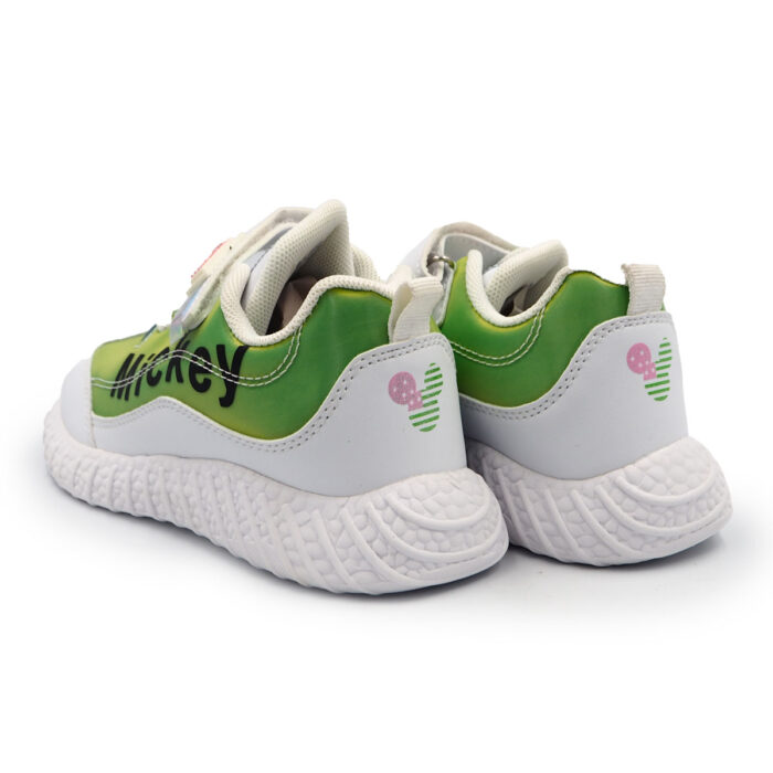 Mickey Girls & Boys Stylish School Shoes - Beige Color for Children Age 3 - 7 Years - Kasut Anak Anak (B - MN2352376 green) - Image 4