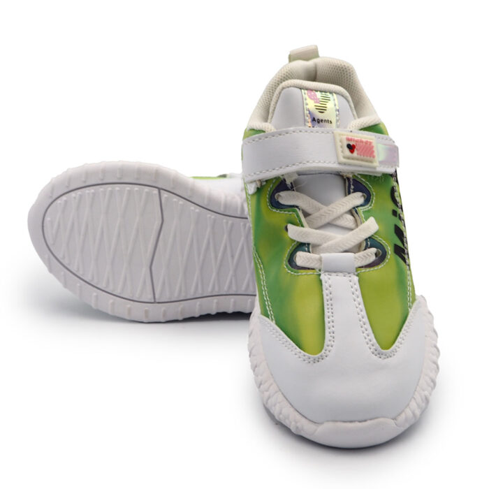 Mickey Girls & Boys Stylish School Shoes - Beige Color for Children Age 3 - 7 Years - Kasut Anak Anak (B - MN2352376 green) - Image 5
