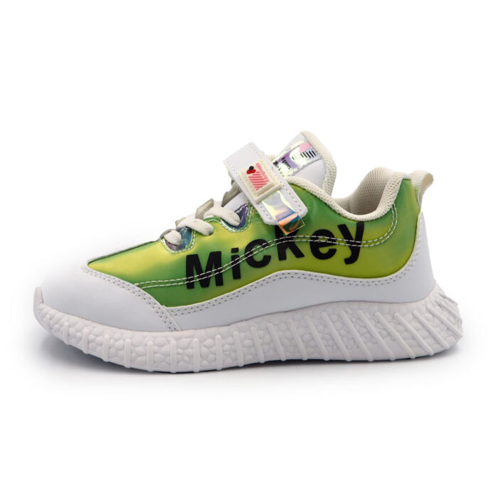 Mickey Girls & Boys Stylish School Shoes - Beige Color for Children Age 3 - 7 Years - Kasut Anak Anak (B - MN2352376 green) - Image 6