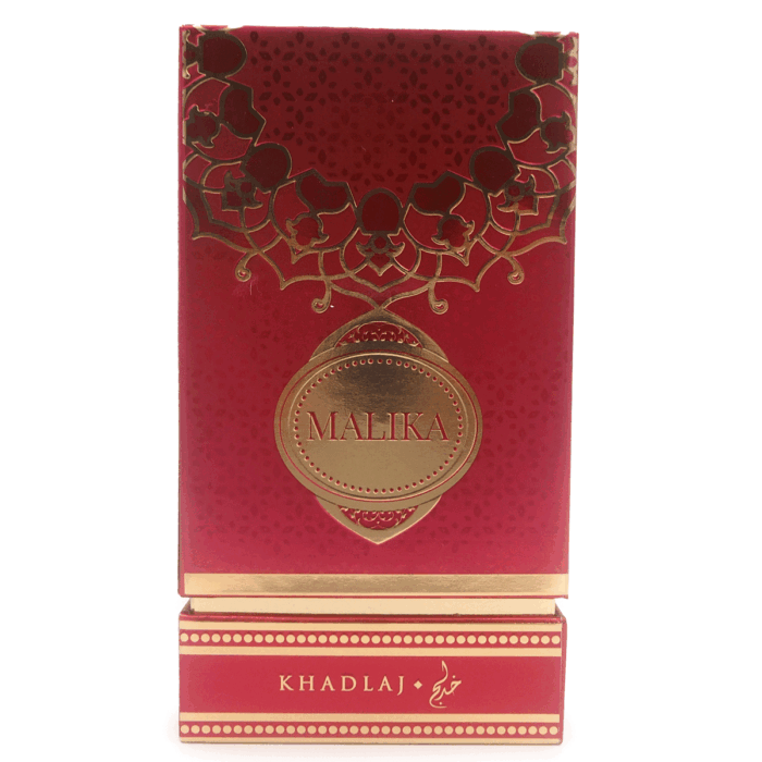 Malika RED 20ml Concentrated Oil Perfume By Khadlaj, Free From Alcohol - Image 2