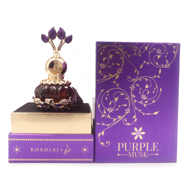 Purple Musk 20ml Concentrated Oil Perfume By Khadlaj, Free From Alcohol - Image 2