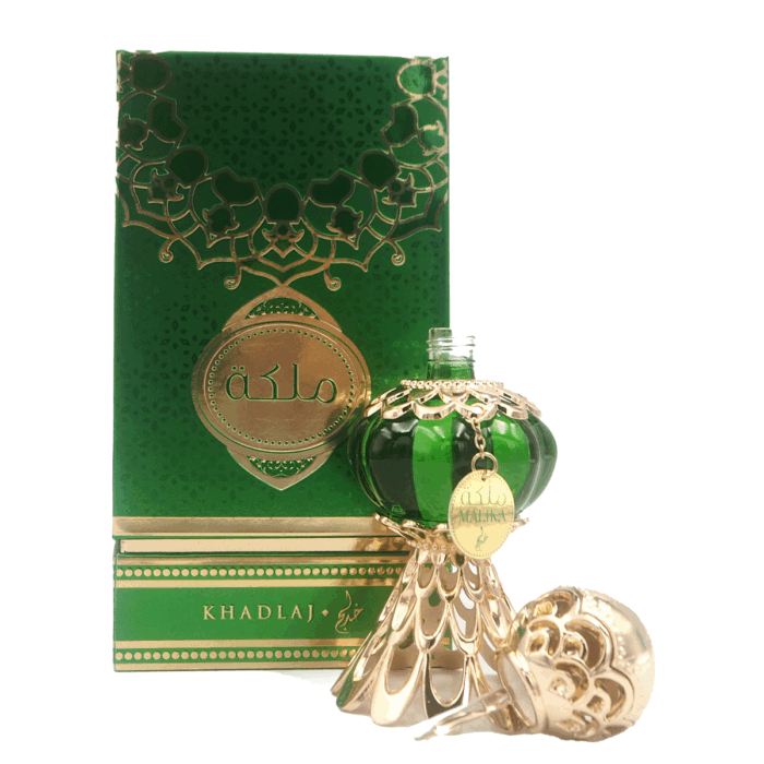 Malika Green 20ml Concentrated Oil Perfume By Khadlaj, Free From Alcohol - Image 6