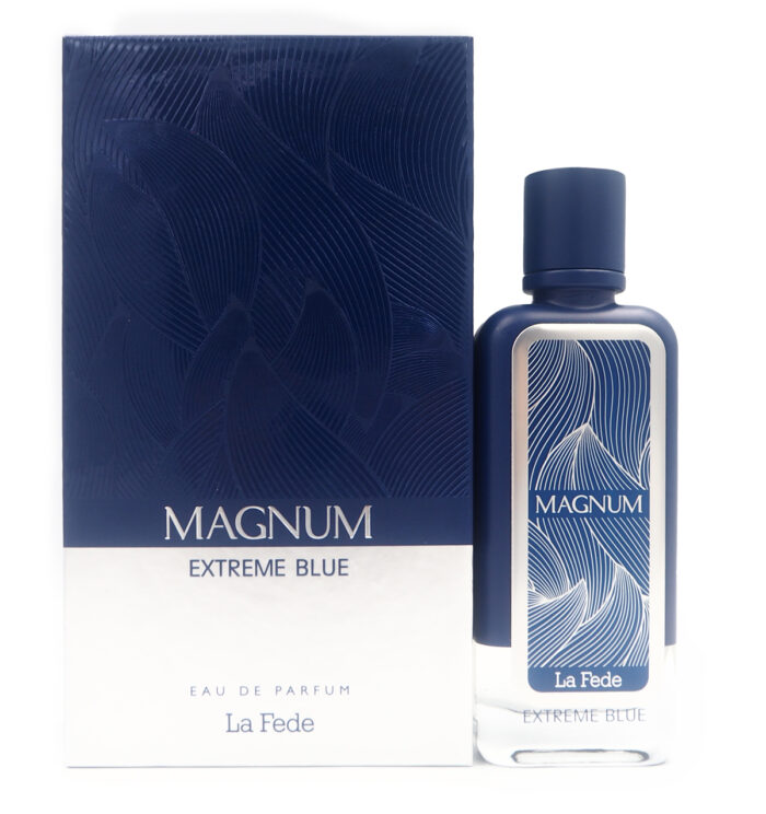 La Fede Magnum Extra Blue 100ml EDP  Natural Spray By Khadlaj - Image 4