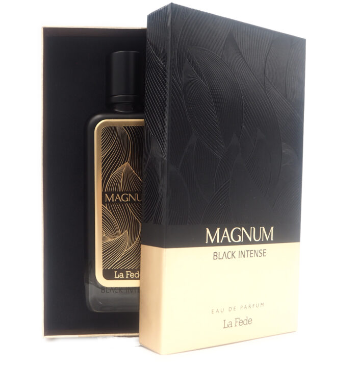 La Fede Magnum Black Intense 100ml EDP  Natural Spray By Khadlaj - Image 3