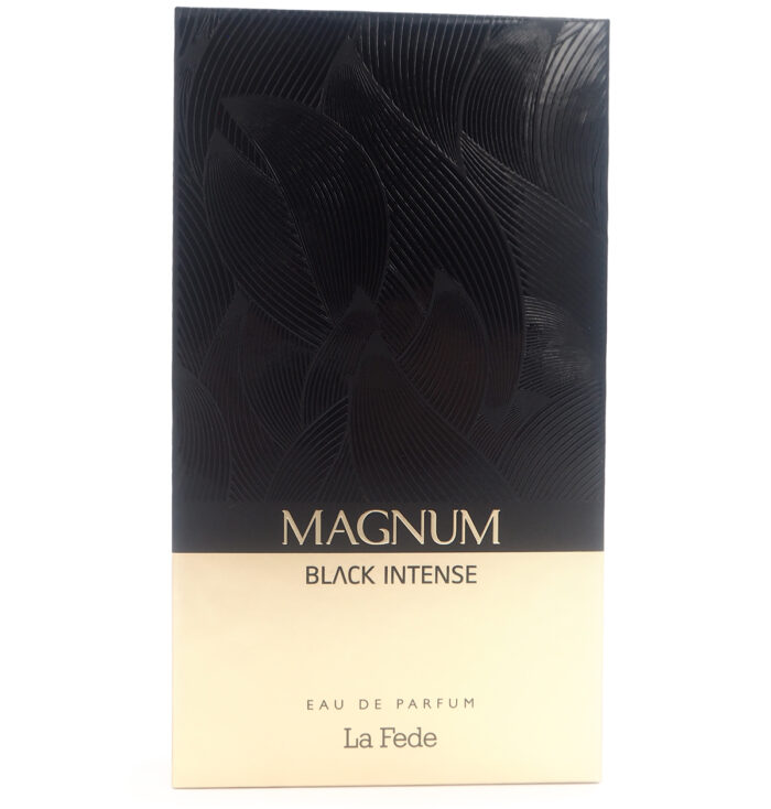 La Fede Magnum Black Intense 100ml EDP  Natural Spray By Khadlaj - Image 4