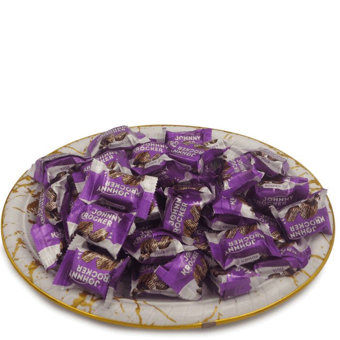 JOHNNY KROCKER MILK WAFERS WITH MILK CREAM IN CHOCOLATE (1KG ,500G ,250G) - Image 4