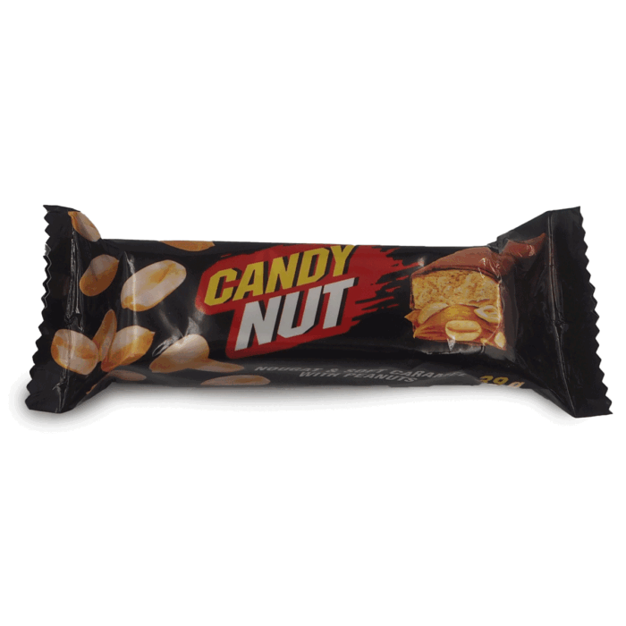 Candy Nut ,,Nougat And Soft Caramel With Peanuts (1KG ,500G ,250G)(BLACK ) - Image 6