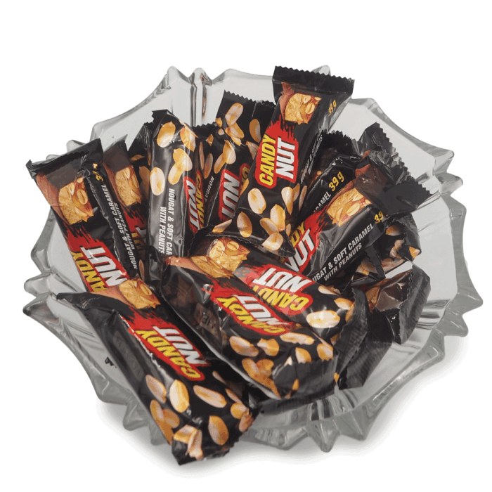 Candy Nut ,,Nougat And Soft Caramel With Peanuts (1KG ,500G ,250G)(BLACK ) - Image 7