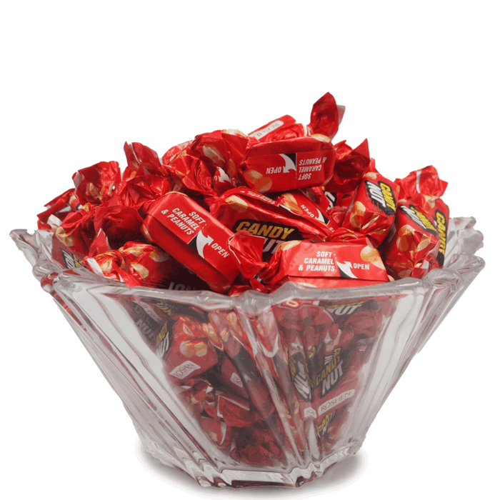Candy Nut Soft Caramel With Peanuts (RED )(1KG ,500G ,250G) - Image 6