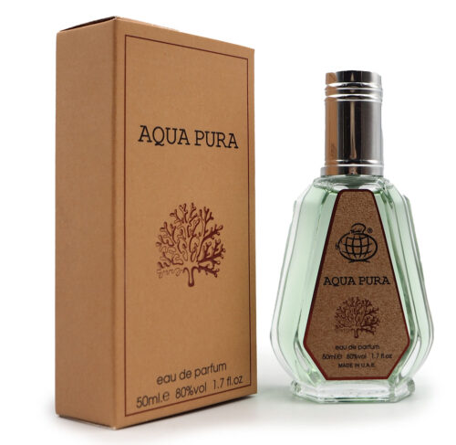 AQUA PURA PERFUME BY Fragrance World   , 50 ML  EDP