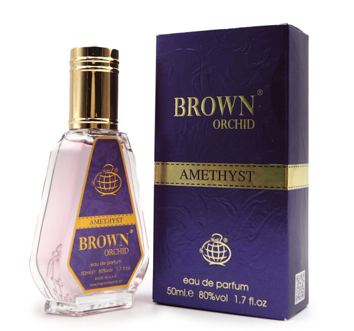 BROWN ORCHID  (AMETHYST )BY Fragrance World   , 50ML  EDP - Image 5