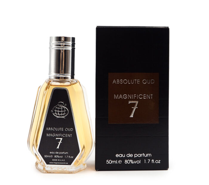 ABSOLUTE OUD MAGNIFICENT "7" PERFUME  BY Fragrance World  , 50ML  EDP - Image 2
