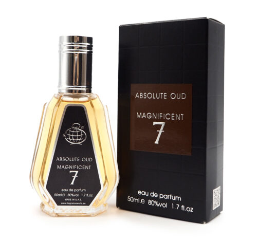 ABSOLUTE OUD MAGNIFICENT "7" PERFUME  BY Fragrance World  , 50ML  EDP