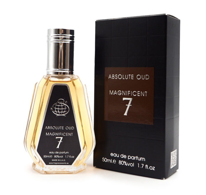 ABSOLUTE OUD MAGNIFICENT "7" PERFUME  BY Fragrance World  , 50ML  EDP