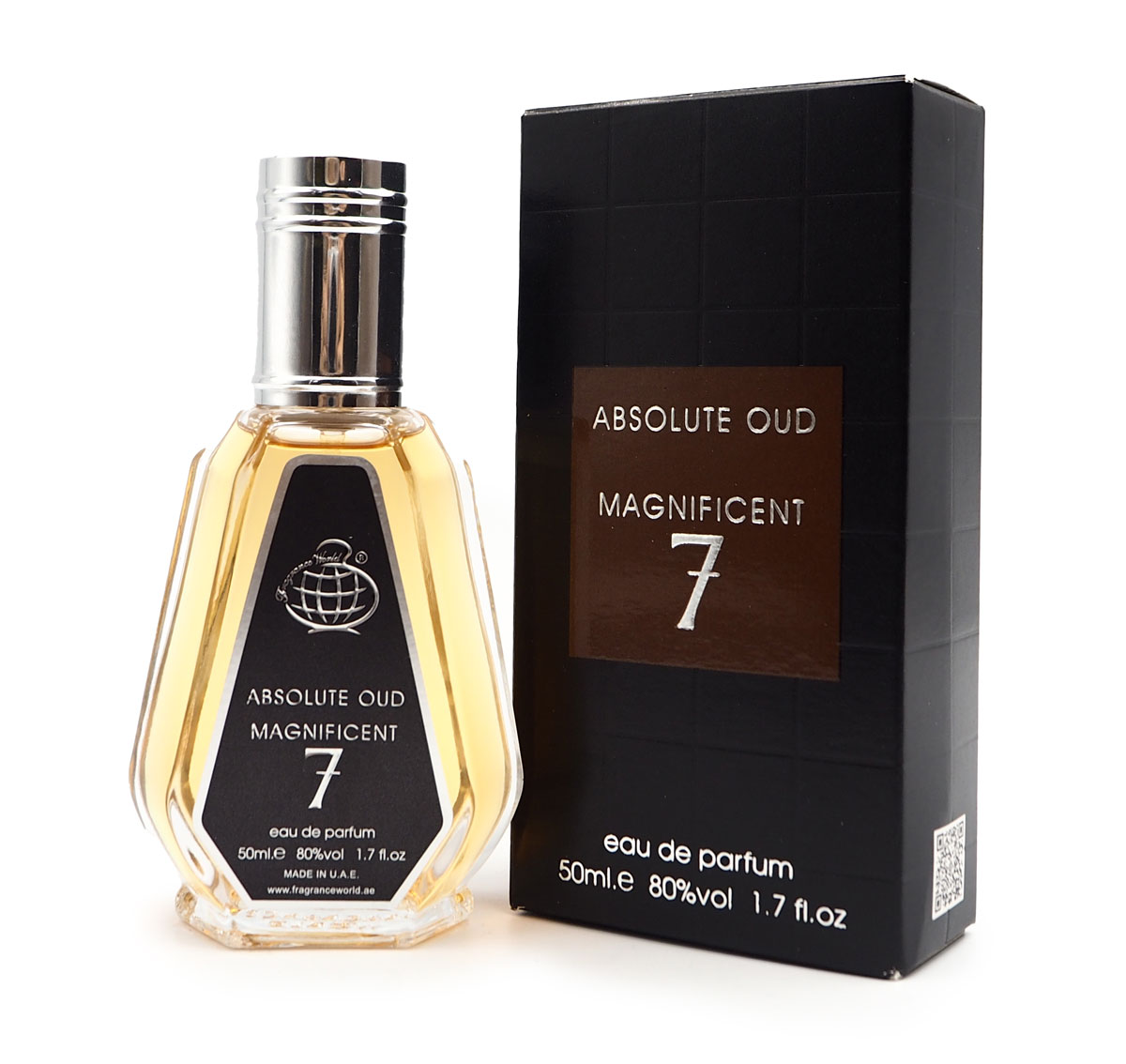 ABSOLUTE OUD MAGNIFICENT "7" PERFUME  BY Fragrance World  , 50ML  EDP