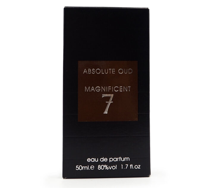 ABSOLUTE OUD MAGNIFICENT "7" PERFUME  BY Fragrance World  , 50ML  EDP - Image 5