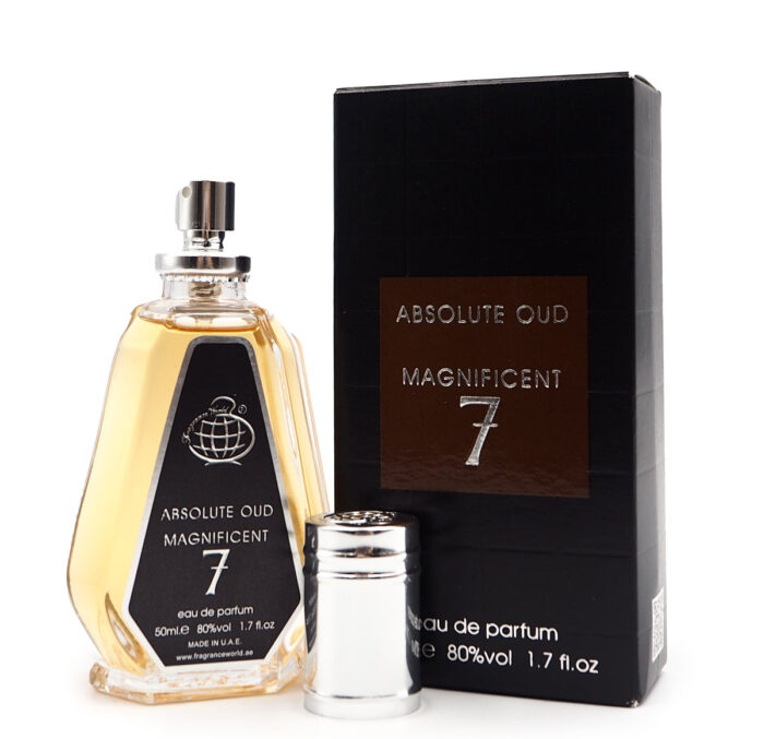 ABSOLUTE OUD MAGNIFICENT "7" PERFUME  BY Fragrance World  , 50ML  EDP - Image 7