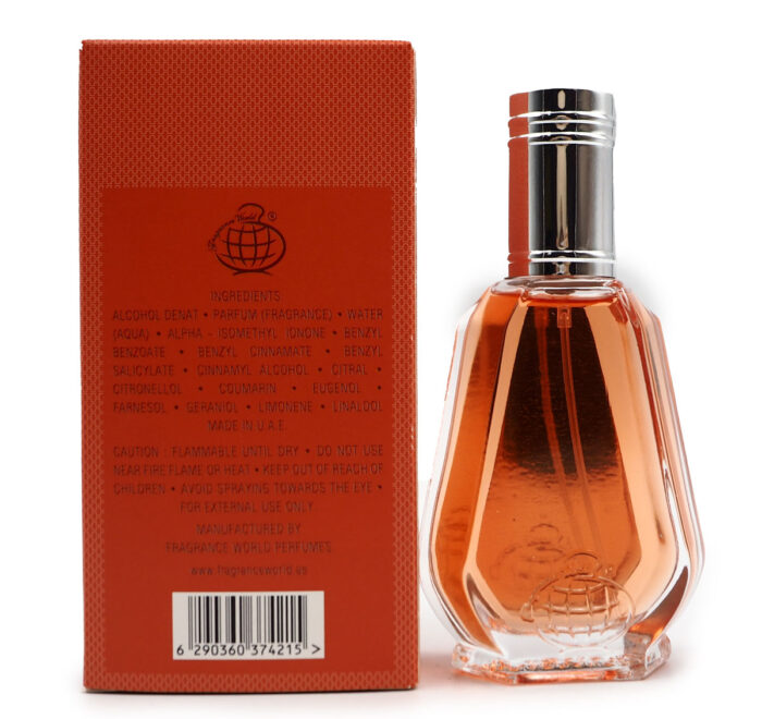 INTENSE PEACH  PERFUMEBY Fragrance World   , 50ML  EDP - Image 4