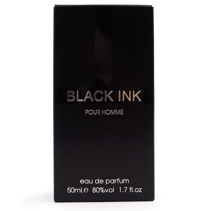 BLACK INK POUR HOMME PERFUME BY Fragrance World  , 50ML EDP - Image 2