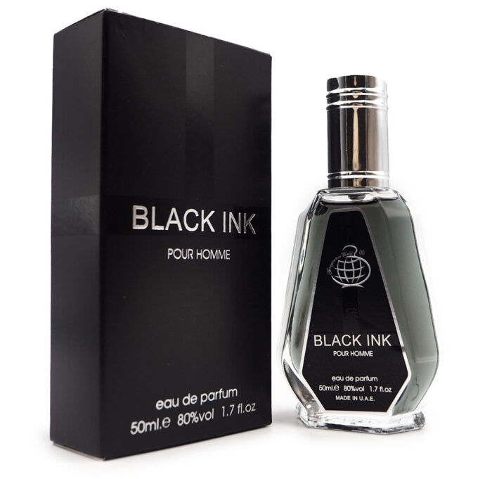 BLACK INK POUR HOMME PERFUME BY Fragrance World  , 50ML EDP