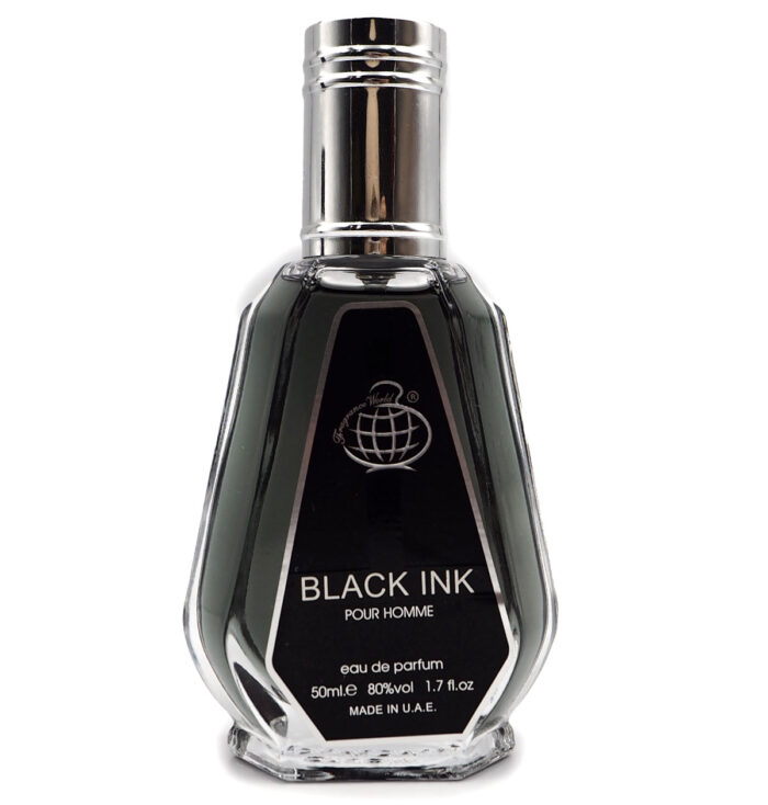 BLACK INK POUR HOMME PERFUME BY Fragrance World  , 50ML EDP - Image 7