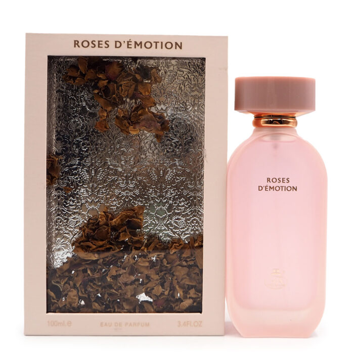 ROSES D'EMOTION PERFUME BY Fragrance world , 100ML  EDP - Image 3