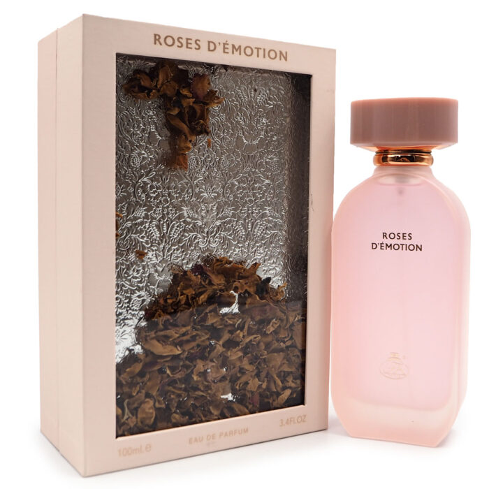ROSES D'EMOTION PERFUME BY Fragrance world , 100ML  EDP - Image 5