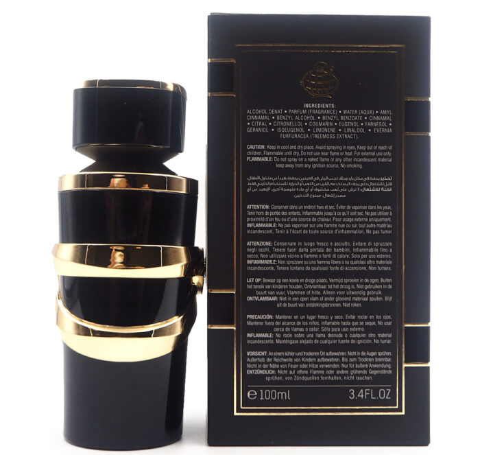 JUST ASWAD 100ML EDP Perfume By Fragrance World ,Minyak Wangi Arab - Image 5